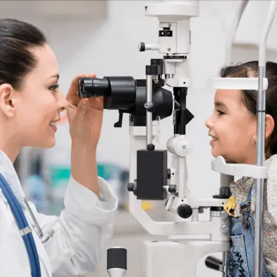 pediatric eye exam in Clyde